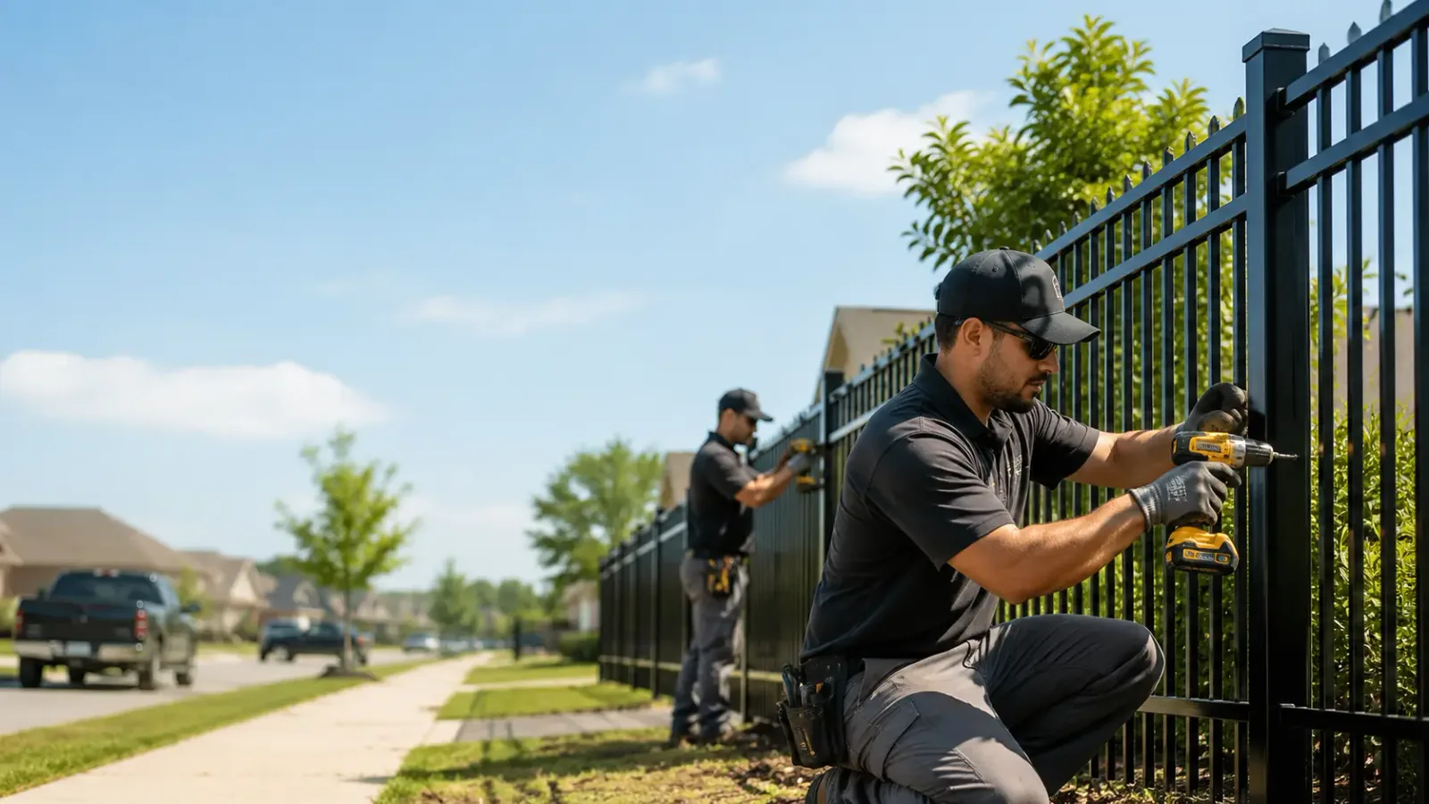 Metal Fence Installation in Madison, AL